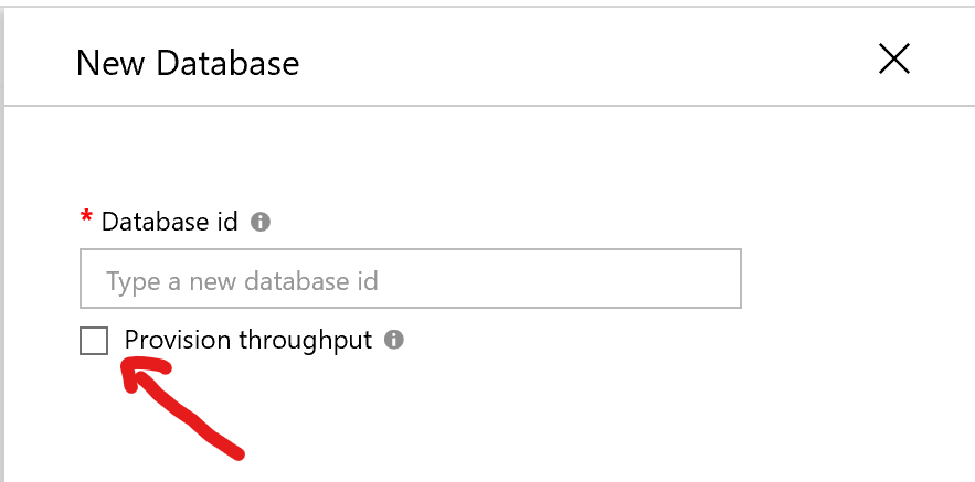 Provision Throughput